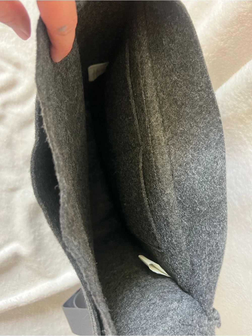 Crate&Barrel minimalist felt